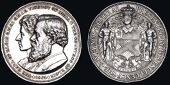 Earl of Elgin’s Viceroy Presentation Medal 1894, silver shooting prize medal, 51mm, the edge inscribed ‘Won by...