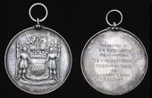 A pair of Viceroy presentation medals to Daftary Lachmi Singh, including the very rare Wavell medal

Earl of...