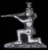 Lord Frederick Fitz-Clarence’s Shooting Badge for Native Soldiers of the Bombay Army 1852-54, silver badge in the...