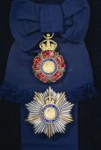 The Most Eminent Order of the Indian Empire, G.C.I.E., Knight Grand Commander’s set of insignia, comprising sash...