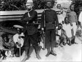 The Imperial Service Order pair awarded to Mr T. J. Alldridge, District Commissioner and noted pioneer of the Sierra...