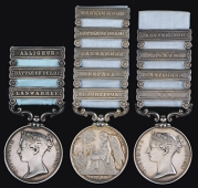 Army of India 1799-1826, 3 clasps, Allighur, Battle of Delhi, Laswarree (Lieut. M. Boyd, 2nd Bn. 15th N.I.) short...