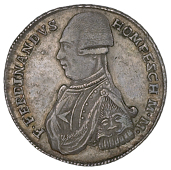 Malta, Thirty Tari, 1798, pellet (or flaw) in obv. field, 29.59g/12h (RS 10, and pl.lxxxviii, 1, same obv. die; Dav....