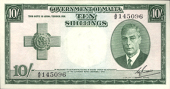 Malta, Government of Malta, Ten Shillings, 1951, A/2 145096 (Pick 21). Extremely fine (£60-80)
