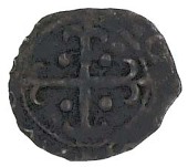 David I (1124-1153), Sterling, Roxburgh, Hugo, hvgo:o[n: r]o[ca]s, 1.22g/6h (B fig. 6a; S 5007). Struck on a small...