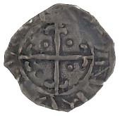 David I (1124-1153), Sterling, uncertain mint (perhaps Roxburgh), crude bust right, blundered legends, [d]avit...