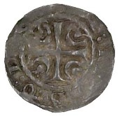 William the Lion (1165-1214), Sterling, :a:i:l:b:o:d:e:, 1.36g/1h (B 1, fig. 29; S 5023). Legends part flat,...