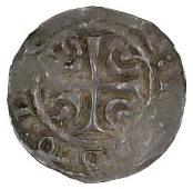 William the Lion (1165-1214), Sterling, :a:i:l:b:o:d:e:, 1.36g/1h (B 1, fig. 29; S 5023). Legends part flat,...