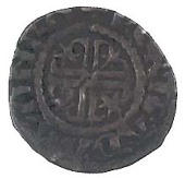 William the Lion (1165-1214), Sterling, Roxburgh, Peris Adam, peris adam on ro, 1.15g/3h (SCBI 35, 58; B 6b, fig....