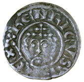 Class I, London, Fil Aimer, fil aimer·on·lvn, curls 4/5, 1.39g/12h (SCBI 43). Flat at bottom, otherwise very fine...