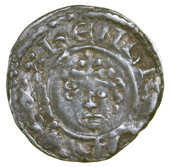 Class I, Northampton, Walter, walter·on·nor, no drapery, curls 2/7, 1.39g/11h (SCBI 151). Obverse slightly...