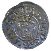 Class I, York, Hunfrei, hvnfrei·on·ever, curls 2/3, 1.43g/1h (SCBI 228). Centres weak, otherwise very fine,...