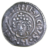 Class I, Exeter, Jordan, iorda[n·]on·exe, 1.28g/8h (SCBI 334). Reverse double-struck, otherwise very fine, rare...