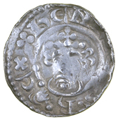 Class I, Exeter, Osber, o[s]ber·on·exece, rev. seriffed x, 1.36g/7h (SCBI 342). Struck off-centre, fine, rare...