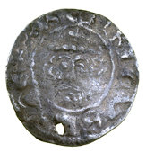 Class II (N 965; S 1346), London, Stivene, estevene·on·lv, 1.20g/10h (SCBI 708). Rough surfaces and pierced at 6...