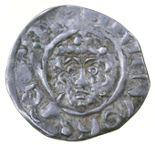 Class IV, York, Hue, hve·on·on·ever, 1.21g/3h (SCBI 1007). Legends weak, otherwise good fine, clear portrait...