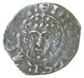 Class VIII, VIIIa 2/VIIIb, Bury St. Edmunds, Johan, iohan on san[t]ed, colon before rex, Lombardic n in King’s...