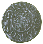 Rhuddlan mint, Class v, Henri, henricvs·on·rvla, 1.57g/6h (SCBI 2186; Brand 5010; N 973/3). Surfaces corroded,...