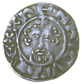 Imitations, ‘Canterbury’, Roberd, roderd·on·can, in the style of class Vc, bust with crown of five pearls,...