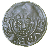 Imitations, ‘Rochester’, Andreu, andhev[—]r, four pearls above forehead, beard unusually well defined, almost...