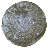 Class Vg, Durham, Roger, rogeir on dvrh, 1.52g/4h (N 997; S 1373). Hairline striking cracks at 3 and 9 o’clock,...