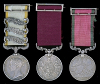 Three: Troop Sergeant-Major E. Mills, 6th Dragoons, a witness at the famous Court-Martial of Colonel...