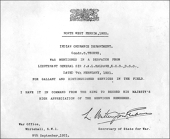 Four: Conductor G. Thorne, Indian Ordnance Department, late Somerset Light Infantry, who was mentioned in despatches...
