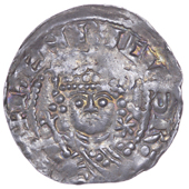 Henry I (1100-1135), Pellets in Quatrefoil type, Penny, London, Ordgar, ordgar: on: lvnde, 1.39g/1h (BMC 143; N 870;...