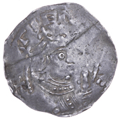 Stephen (1135-1154), Penny, Cross Moline type, uncertain mint (Thetford?), Geffrei (?), giifre[–––], 1.19g/4h...