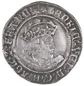 Henry VIII (1509-1547), Second coinage, Groat, mm. rose, bust D, 2.59g/6h (N 1797; S 2337E). Very fine (£200-250)

