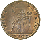France, Constitution (1791-3), Monneron Frès, 2 Sols (2), 1791, 1792 (Margolis, BNJ 1988, pls.30, no.2, 31, no.11;...