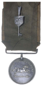 Archery, The Eleventh West Berkshire Archer, 1834, a silver award medal, unsigned, horse running to right, arrow...