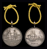 Honourable East India Company Medal for Egypt 1801, silver, fitted with silver loop for suspension, good very fine	...