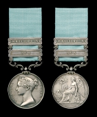 The Third Mahratta and First Burma Wars campaign medal to General Richard Budd, 32nd Madras Native Infantry

Army...