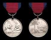 Honourable East India Company Medal for Burma 1824-26, silver, fitted with replacement steel clip and ring...