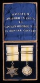 


An interesting Cabul and Gwalior campaign pair to Captain George Reid, 1st Bengal Cavalry, who accompanied the...