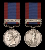The Sutlej medal to Colonel C. C. Taylor, 29th Foot, who was awarded the C.B. for the Canadian Rebellion 1837, was...