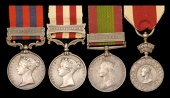 A scarce campaign group of four to Duffadar Rumjan Khan, 3rd Bombay Light Cavalry

(a) India General Service...