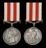 The Indian Mutiny medal to Colonel H. B. F. Williamson, Commandant of the 2nd Infantry Regiment of the...