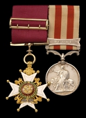 The ‘Delhi’ C.B. pair awarded to Major-General Frederick Gaitskell, Bengal Artilley, who commanded the artillery...