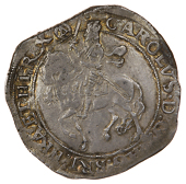 Charles I (1625-1649), Tower mint, Halfcrown, Gp IV, mm. triangle-in-circle, 15.27g/2h (N 2214; S 2775). Slightly...