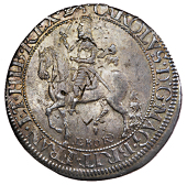 Charles I (1625-1649), York mint, Halfcrown, Gp 3 [type 6], mm. lion, 14.06g/12h (Besly 3D; SCBI Brooker 1082, same...