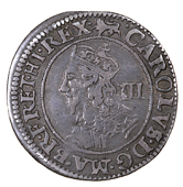 Charles I (1625-1649), York mint, Threepence, mm. lion, 1.27g/8h (Besly 1E; SCBI Brooker 1106, same dies; N 2323; S...