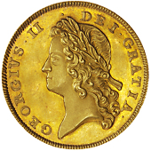 George II (1727-1760), Proof Two Guineas, 1733, edge plain, 16.31g/6h (WR 69; Montagu 301; Murdoch 76;...