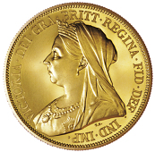 Victoria (1837-1901), Proof set, 1893, comprising gold Five and Two Pounds, Sovereign and Half-Sovereign, silver...