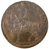 Hampshire, Petersfield, Eames, Holland & Andrews, Halfpence, 1793 (4), first rev., eames edge, 9.26g/5h (DH 47),...