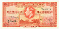 Bermuda, Government, Ten Shillings, 12 May 1937, W/2 686718 (Pick 10b). About extremely fine (£150-200)