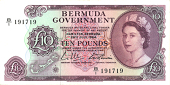 Bermuda, Government, Ten Pounds, 28 July 1964, B/1 191719 (Pick 22). Good very fine to extremely fine (£350-400)