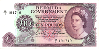 Bermuda, Government, Ten Pounds, 28 July 1964, B/1 191719 (Pick 22). Good very fine to extremely fine (£350-400)