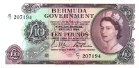 Bermuda, Government, Ten Pounds, 28 July 1964, C/1 207194 (Pick 22). Good very fine (£250-300)